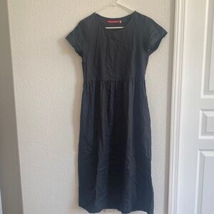 Green gables linen dress